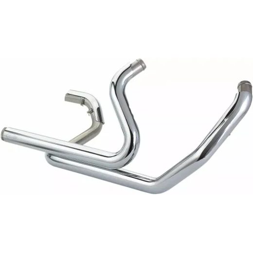 GALVAS CAURULE PIPE POWER TUNE® DUAL HEADERS FOR HARLEY DAVIDSON FLHR 1750 (NERŪSĒJOŠAIS TĒRAUDS)