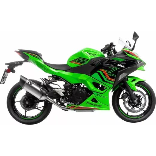 IZPŪTĒJS MUFFLER LV-14 KAWASAKI Z NINJA 400 500 SS FOR KAWASAKI NINJA 500 ABS (NĒRUSĒJOŠAIS TĒRAUDS)