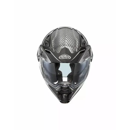 ĶIVERE LAND CRUISER CARBON HELMET (MELNS, KARBONS)