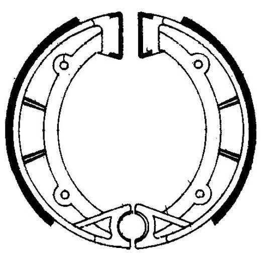 BREMŽU LOKI FERODO 225129195