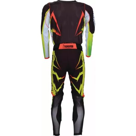 BIKSES AGROID PANTS (MELNS, DZELTENS)