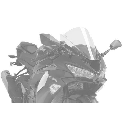 VĒJSTIKLS PUIG RACING 3177C KARBONS