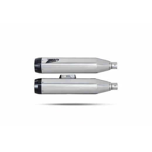 LABAIS SOFTAIL SLIP-ONS E4/E5 POLISHED 17-24 FOR HARLEY DAVIDSON FXBB 1750 ABS