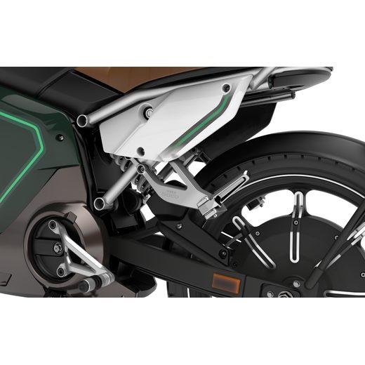 ELEKTRISKAIS MOTOROLLERIS SUPER SOCO TC 4G ZAĻŠ