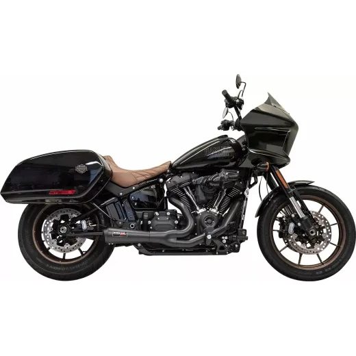 IZPLŪDES SISTĒMA 2-1 RIPPER | SOFTAIL M8 18-UP - BLACK FOR HARLEY DAVIDSON FLSB 1750 ABS (MAIGS TĒRAUDS)