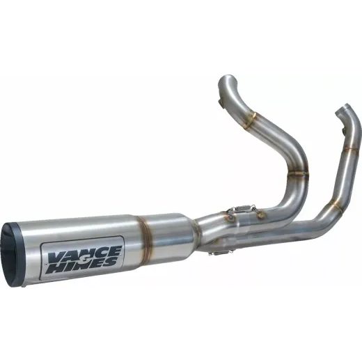 IZPLŪDES SISTĒMA HIGH OUTPUT 2-1 BRUSHED TOURING FOR HARLEY DAVIDSON FLH 1868 ABS