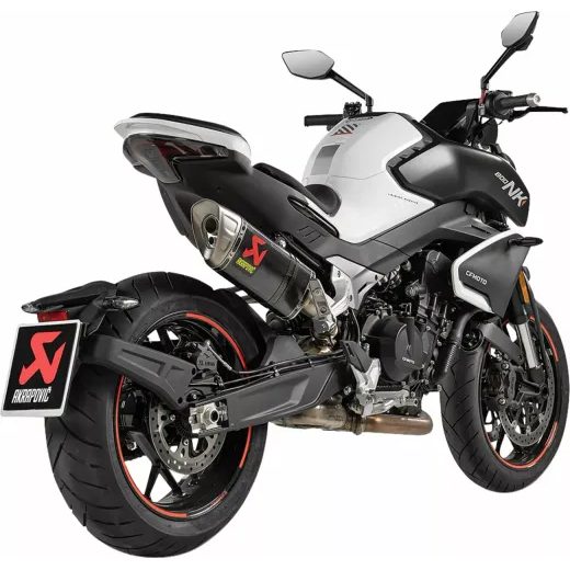 IZPŪTĒJS EXHAUST SLIP-ON CF/TI CFMOTO 800NK FOR CF MOTO NK 800 ABS (TITĀNS)