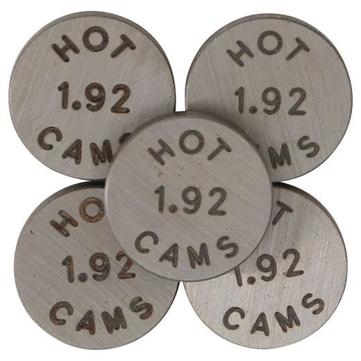 PAPLĀKSNE HOT CAMS 5PK890192 5PK (DIAMETER 8.90 MM, THICK 19.2 MM)