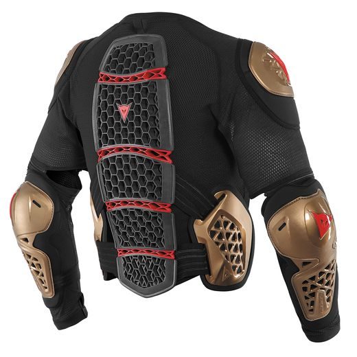 DAINESE MX 1 SAFETY JACKET (ZELTS, MELNS)