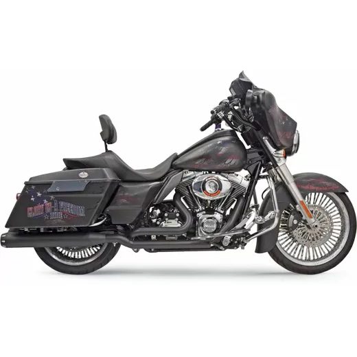 GALVAS CAURULE PIPE TRUE-DUAL DOWN UNDER HEADPIPES FOR HARLEY DAVIDSON FLHR 1584 (TĒRAUDS)