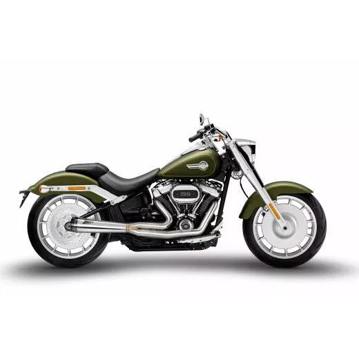 IZPLŪDES SISTĒMA SOFTAIL BREAKOUT / FAT BOY 2IN1 E4/E5 POLISHED 17-24 FOR HARLEY DAVIDSON FLFB 1750 ABS