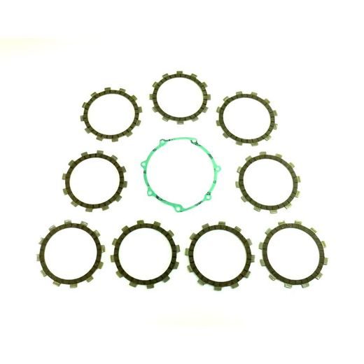 FRICTION PLATES KIT WITH CLUTCH COVER GASKET ATHENA P40230106