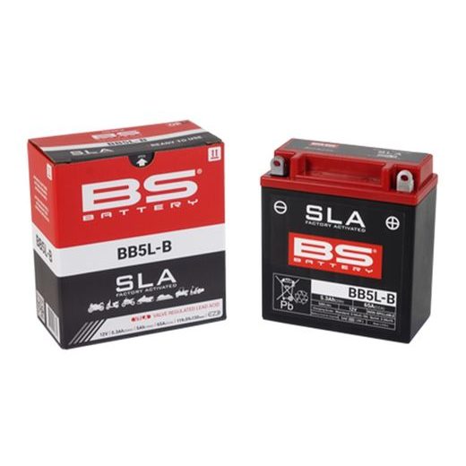 RŪPNIECISKI AKTIVIZĒTS AKUMULATORS BS-BATTERY BB5L-B (FA) (YB5L-B (FA)) SLA