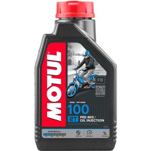 MINERALEĻĻA MOTUL 100 2T 1L