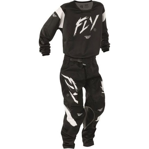 BIKSES FLY PANTS KINETIC YOUTH STOKE (MELNS, BALTS)