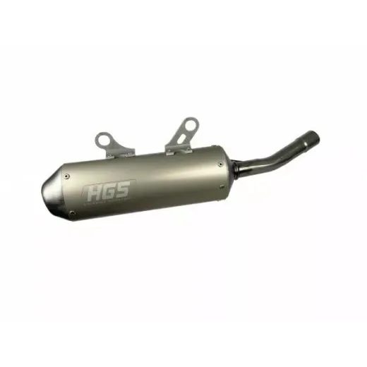 IZPŪTĒJS SILENCER HGS YZ250 02-25 GRY/STEEL FOR FANTIC XX 250 (NĒRUSĒJOŠAIS TĒRAUDS)