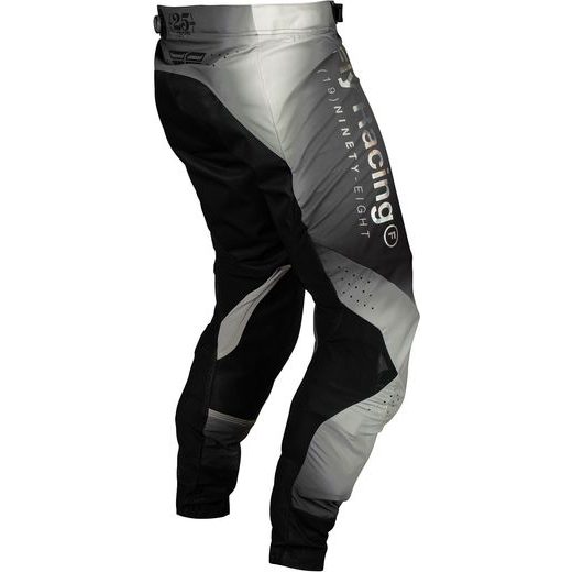 BIKSES FLY MX-PANTS LITE BOA (GAIŠI PELEKS, MELNS)