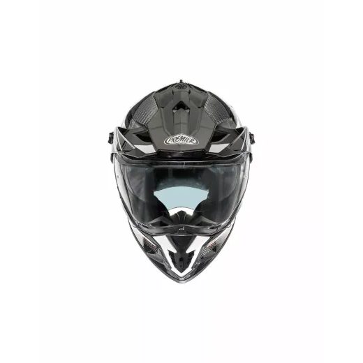 ĶIVERE DISCOVERY CARBON EA HELMET (MELNS, BALTS, KARBONS)