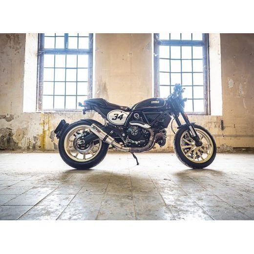 SLIP-ON EXHAUST GPR M3 D.118.CAT.M3.INOX BRUSHED STAINLESS STEEL PRIEKŠ DUCATI SCRAMBLER 800 2015-2016