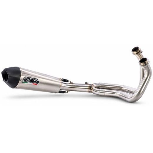 PILNA IZPLŪDES SISTĒMA GPR NEW GRAND PRIX EVO TITANIUM CO.KTM.33.GPAN.TO BRUSHED TITANIUM PRIEKŠ KTM RC8 1190 2008-2014