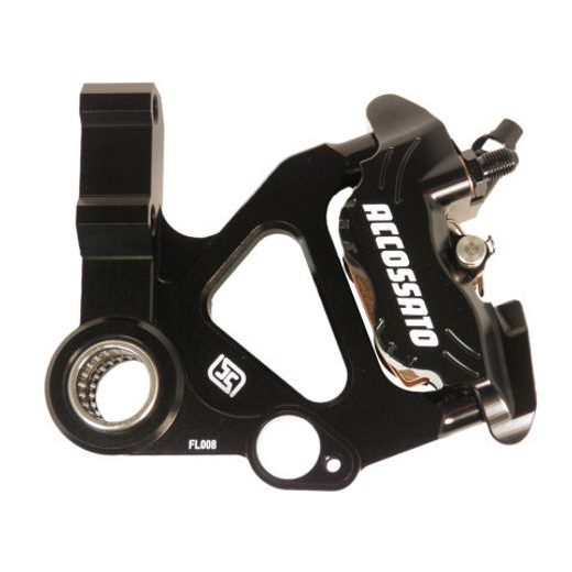 KIT FRONT BRAKE CALIPER PZ014 AND MOUNTING BRACKET ACCOSSATO KITA27 FOR VESPA PRIMAVERA