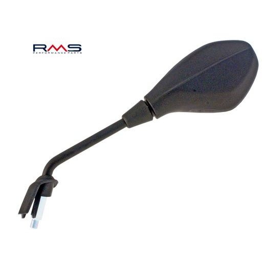 ATPAKAĻSKATA SPOGULIS RMS 122760760 KREISAIS MELNS/PELĒKS