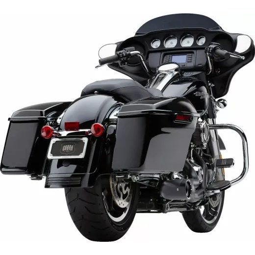 IZPLŪDES SISTĒMA 2:1 W/TIP BLK FLH FOR HARLEY DAVIDSON FLHR 1750 ABS