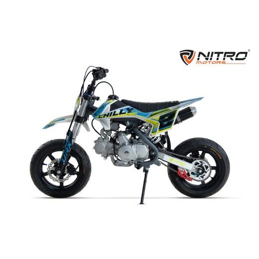 BĒRNU KROSA MOTOCIKLS NITRO MOTORS 125CC CHILLY URX 12/12 4 ĀTRUMI