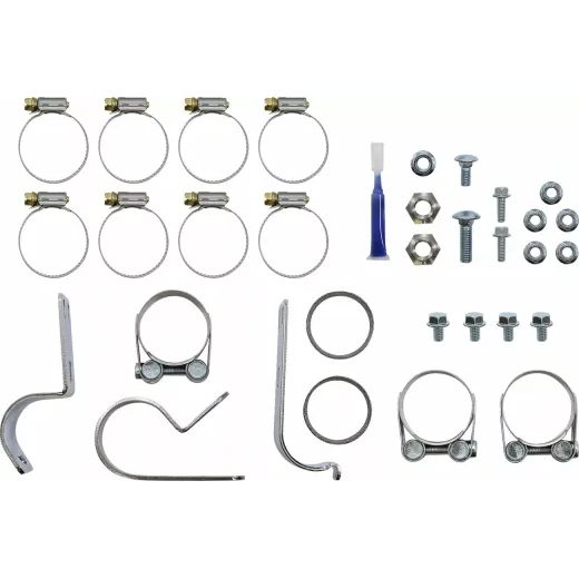 IZPLŪDES SISTĒMA BLK/B TRCR 09-16 FOR HARLEY DAVIDSON FLHR 1584 (NERŪSĒJOŠAIS TĒRAUDS)