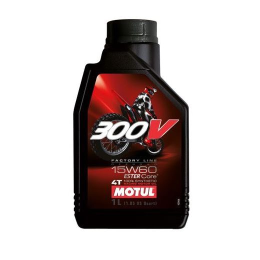 MOTOREĻĻA MOTUL 300V FACTORY LINE OFF ROAD 15W-60 4T 1L