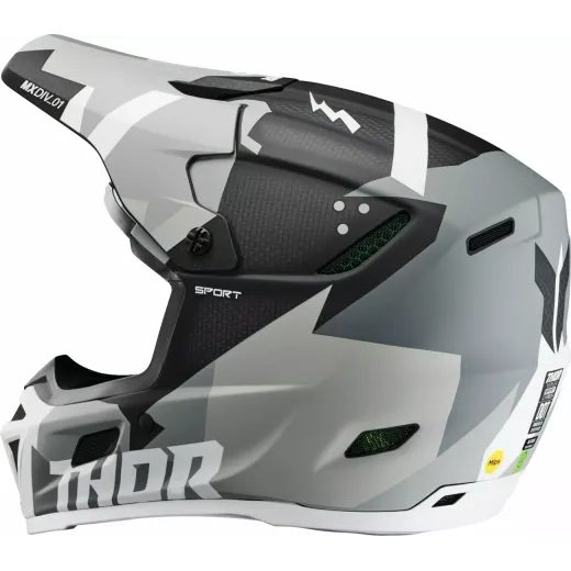 ĶIVERE REFLEX SPORT CARBON BRAVE MIPS® HELMET (PELĒKS, MELNS)