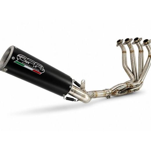 PILNA IZPLŪDES SISTĒMA GPR M3 CO.K.176.E5.RACE.M3.BT MATTE BLACK PRIEKŠ KAWASAKI Z 900 2021-2024