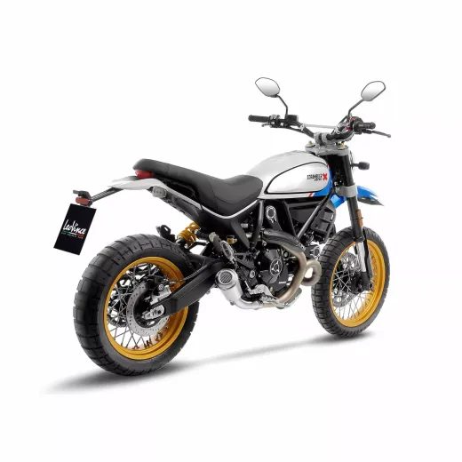 LABAIS MUFFLER LV10 DUCATI FOR DUCATI SCRAMBLER 803 ABS (NĒRUSĒJOŠAIS TĒRAUDS)