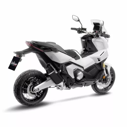 LABAIS MUFFLER LV14 HON 750 XADV/FORZA/A2 BK SS/CF FOR HONDA NSS 750 ABS (OGLEKĻA ŠĶIEDRA)