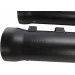 IZPŪTĒJS MUFFLERS NH R BLK FL 17- FOR HARLEY DAVIDSON FLHR 1750
