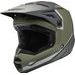 ĶIVERE FLY HELMET ECE KINETIC VISION OLIVE (ZAĻŠ PELEKS)