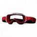 GOGGLES ARIETE WABI 14980-RBR CAURSPĪDĪGS STIKLS WHITE /RED