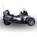 SLIP-ON EXHAUST GPR NEW GRAND PRIX EVO TITANIUM CAN.8.CAT.GPAN.TO BRUSHED TITANIUM PRIEKŠ ATV CAN-AM SPYDER 1000 2013-2016