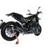 PILNA IZPLŪDES SISTĒMA GPR FURORE EVO4 E4.BE.17.CAT.FNE4 MATTE BLACK PRIEKŠ BENELLI LEONCINO 500 2017-2020