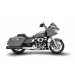 KREISAIS, LABAIS TOURING 4,5" SLIP-ONS E5 BLACK 21-25 FOR HARLEY DAVIDSON FLHTK 1868 ABS