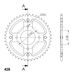 ĶĒDES KOMPLEKTS EK - SUDRABA CHAIN 428 SRO, O-RING, CHK FRONT SPROCKET SUPERSPROX, CHK REAR SPROCKET SUPERSPROX STEALTH PRIEKŠ SUZUKI GSX-S 125 2017-2020
