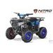 BĒNU ELEKTRISKAIS KVADRACIKLS NITRO MOTORS 1000W 36V ECO ACANTO SPORT 6"