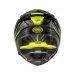 ĶIVERE DEVIL CARBON STY HELMET (MELNS, DZELTENS, KARBONS)