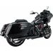 IZPŪTĒJS MUFFLERS SUPERSPORT BLACK TOURING FOR HARLEY DAVIDSON FLH 1868 ABS