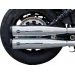 IZPŪTĒJS MUFFLERS 4" RACE - INDIAN SCOUT 15-23 - CHROME FOR INDIAN SCOUT 60 ABS