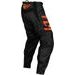 BIKSES FLY MX-PANTS F-16 YOUTH (MELNS, DZELTENS)