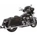 IZPŪTĒJS MUFFLERS FISHTAIL 33" | FLT 95-16 - CHROME W/BAFFLE FOR HARLEY DAVIDSON FLHR 1340 (NĒRUSĒJOŠAIS TĒRAUDS)
