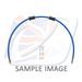 STANDARD PRIEKŠĒJO BREMŽU ŠĻŪTEŅU KOMPLEKTS VENHILL POWERHOSEPLUS YAM-13002F-SB (3 ŠĻAUKAS KOMPL.) SOLID BLUE HOSES, CHROMED FITTINGS