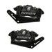 PAIR OF FRONT RADIAL BRAKE CALIPERS + BRAKET ACCOSSATO KITA28 PRIEKŠ HARLEY DAVIDSON