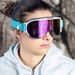 GOGGLES ARIETE WABI 14980-VNBT PURPLE MULTILAYER LENS TURQUOISE/WHITE
